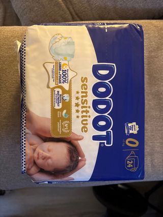 Dodot Sensitive Talla 0 (<3kg) - 24uds 3 paquetes