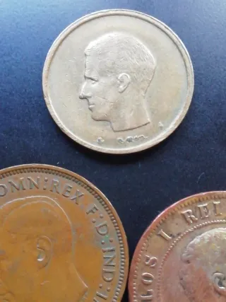 Lote de 3 monedas antiguas