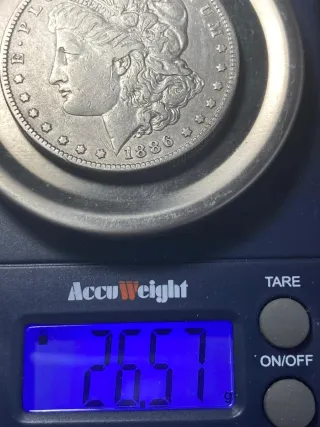 Dólar Morgan 1886 O