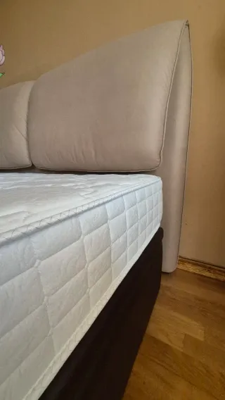 Colchón, somier y cabecero 180x200