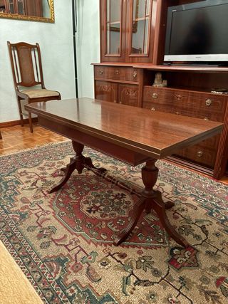 Mesa baja de madera maciza ÚLTIMO DÍA