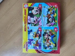 4 Puzzles Disney Junior Mickey