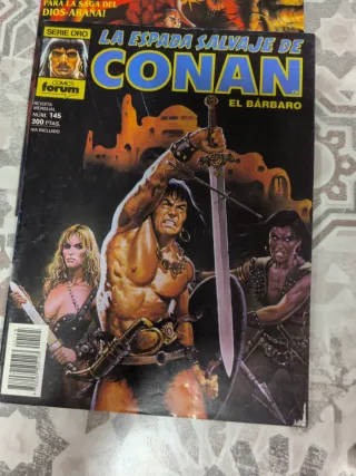 132-134, 144-150 espada salvaje de Conan, 1a edic