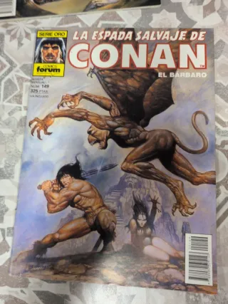 132-134, 144-150 espada salvaje de Conan, 1a edic