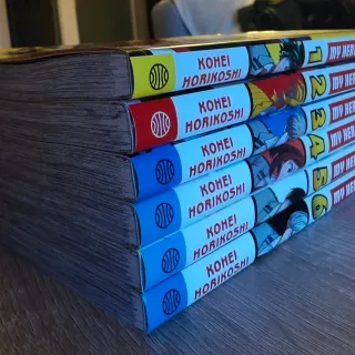 Manga My Hero academia - Tomos 1-6