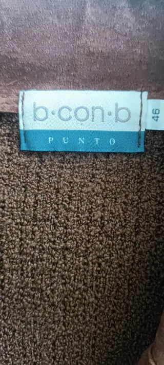 Chaqueta ante y punto