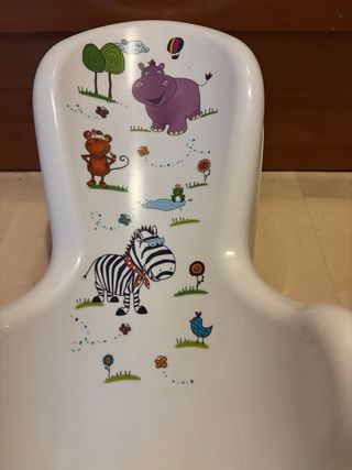 Silla bañera bebé con dibujos