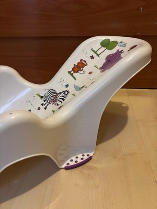 Silla bañera bebé con dibujos