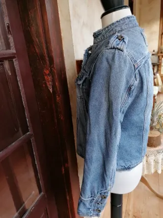 Cazadora vaquera forrada