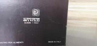 Set 6 Copas Agua Cristal Tallado MELBA