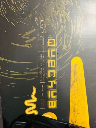 Tabla Snowboard con Fijaciones