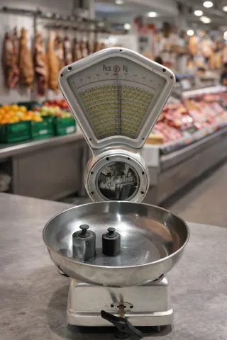 Báscula de cocina vintage Mobba