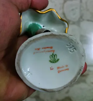 Statuina in porcellana Frankenthal Dresda Germania