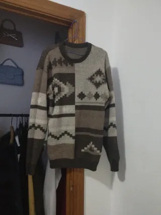 Jersey Lana Unisex Talla L overside