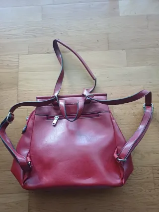 Bolso,mochila Rojo