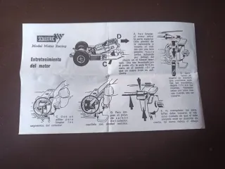 Coche Scalextric Tyrrell 6 Ruedas