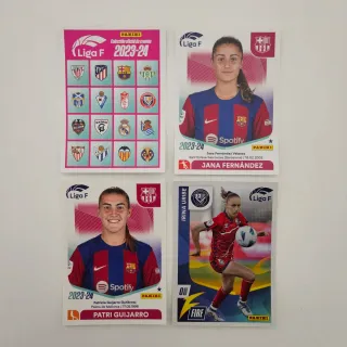 Lote 4 Cromos Liga F 2023-24