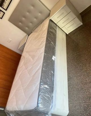 Canapé cama base tapizada