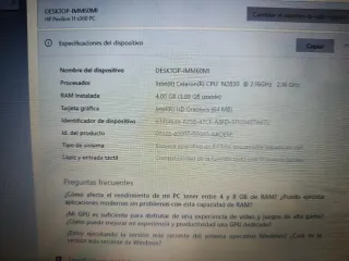 HP Pavilion 11x360 PC convertible