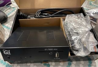Decodificador GI ET-7000 Mini Full HD DVB-S2