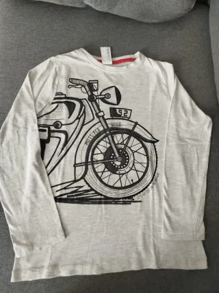 Camiseta niño 9 años moto