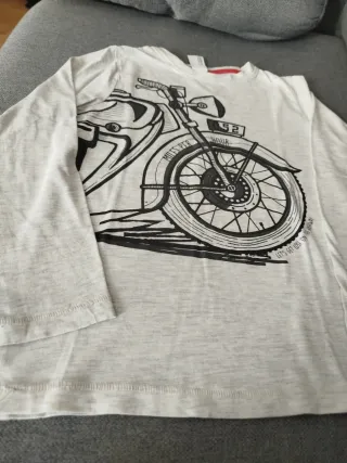 Camiseta niño 9 años moto