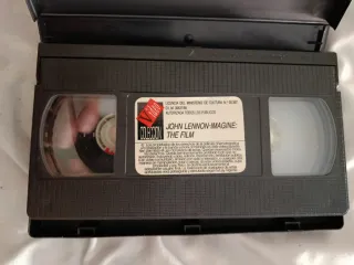 2 VHS John Lennon Imagine + The Who