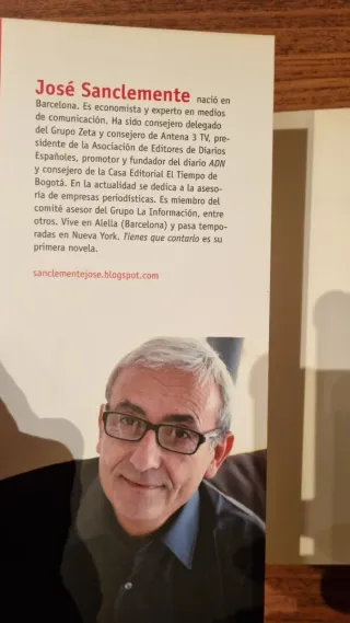 Tienes que contarlo. Libro