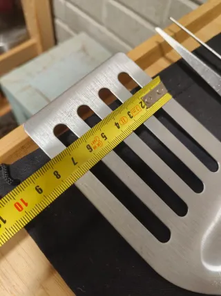 Set Cubiertos Barbacoa acero