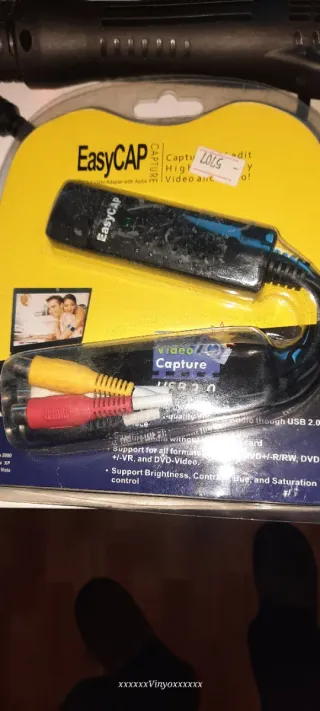 EasyCAP Capturadora Video USB 2.0 DC60