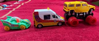 Pack 3 coches de juguete