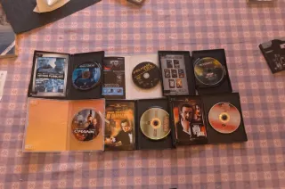 Lotto di 6 DVD di film thriller/azione