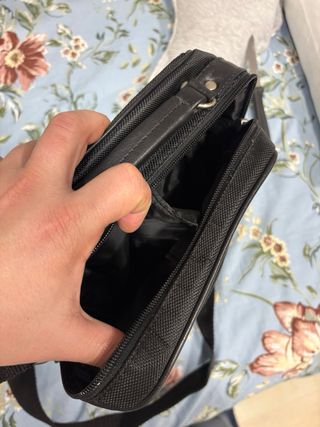 Bolso de hombro TMB negro mediano