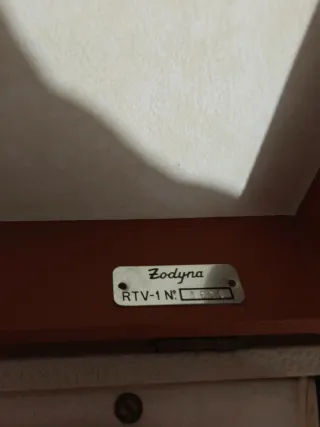 Giradischi Zodyna RTV-1 con disco Maria Goretti