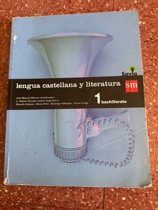 Libro lengua castellana y literatura 1 bachillerat