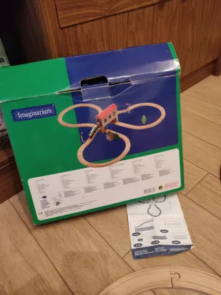 Tren de madera Imaginarium + ciudad