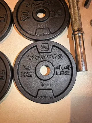 Juego de pesas 2x14kg