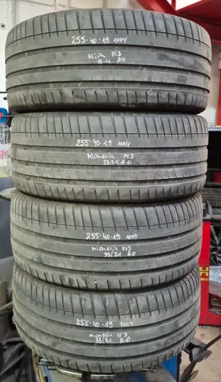 4 Neumáticos Michelin PS3 255 40 19 100Y
