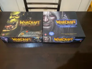 Warcraft:Juego(incluye expansión)+Monopoly+Figuras