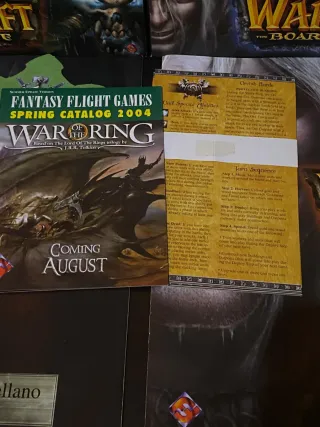 Warcraft:Juego(incluye expansión)+Monopoly+Figuras