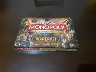 Warcraft:Juego(incluye expansión)+Monopoly+Figuras