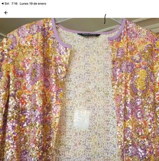 Chaqueta lentejuelas