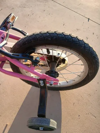 Bicicleta niña B-PRO rosa