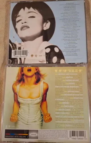 Lote 5 CDs Madonna