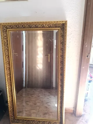 Espejo Marco Pan de Oro