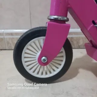 Patinete infantil rosa