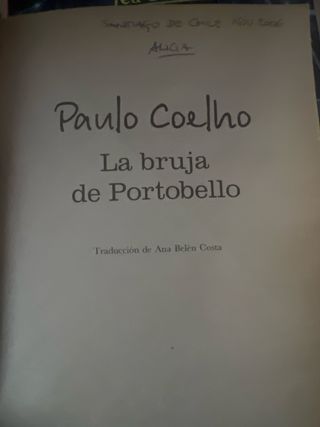Libro: La Bruja de Portobello, de Paulo Coelho