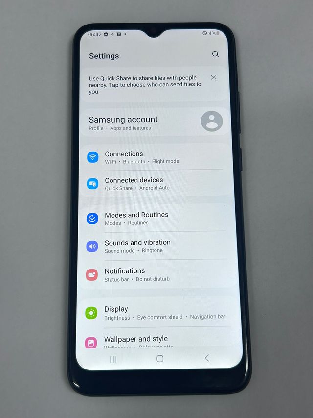 Samsung Galaxy A03 Negro Multicolor