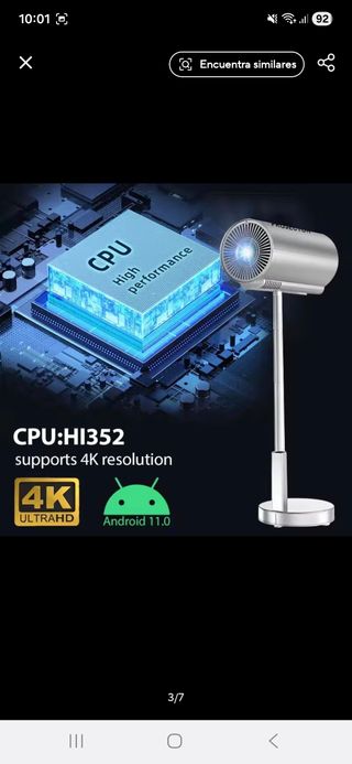 Proyector Magcubic TS3 X5 1080P HD 4K