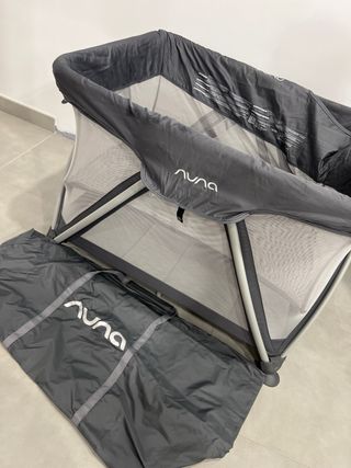 Parque infantil Nuna gris 2 niveles